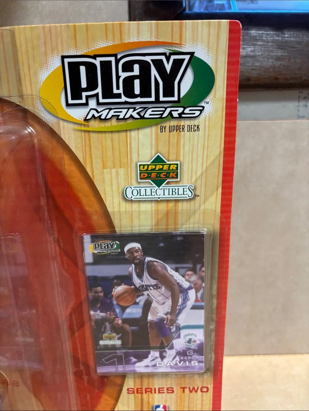 Baron Davis 2001 Upper Deck Play Makers Series Two Bobblehead Brand New